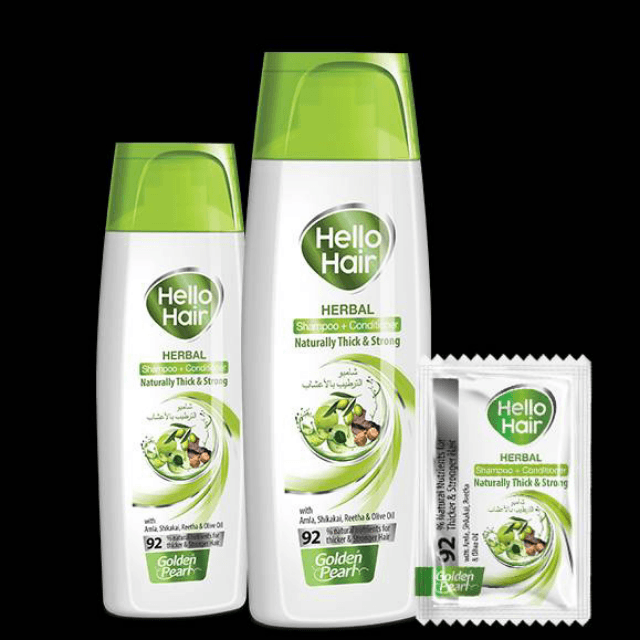 Golden Pearl Shampoo + Conditioner Green 200ml