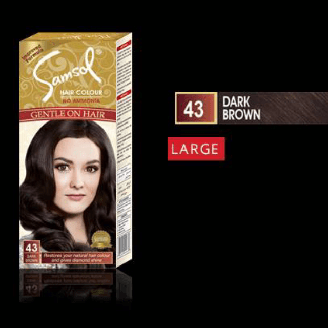 Samsol Colour Dark Brown 43