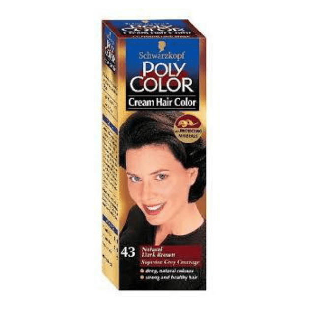 Poly Colour Dark Brown 43