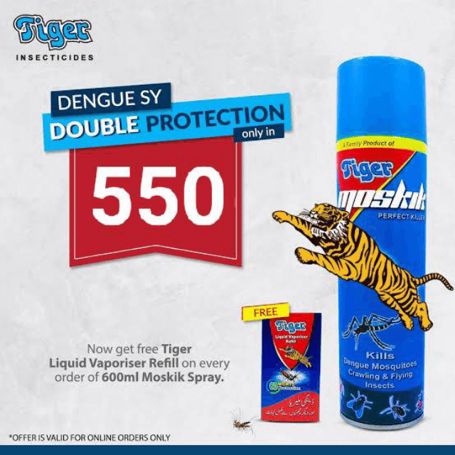 Tiger Moskik Sprey 600ml