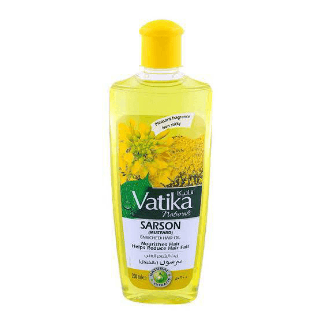 Vatika Dabur Sarson Oil 200ml Original