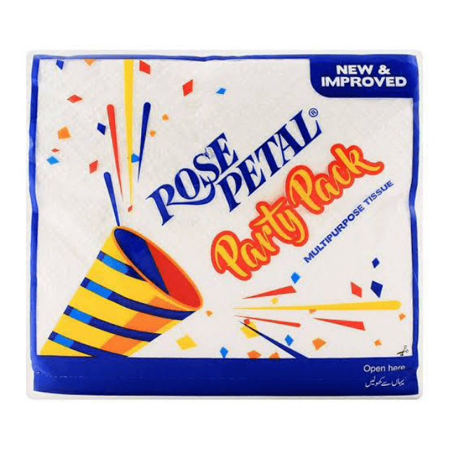 Rose Petel Party Pack Tissue White