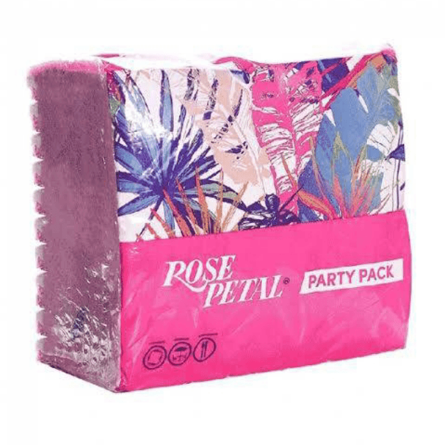 Rose Petel Party Pack Tissue Pink