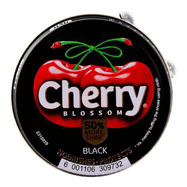 Cherry Blossom Shoe Polish Black