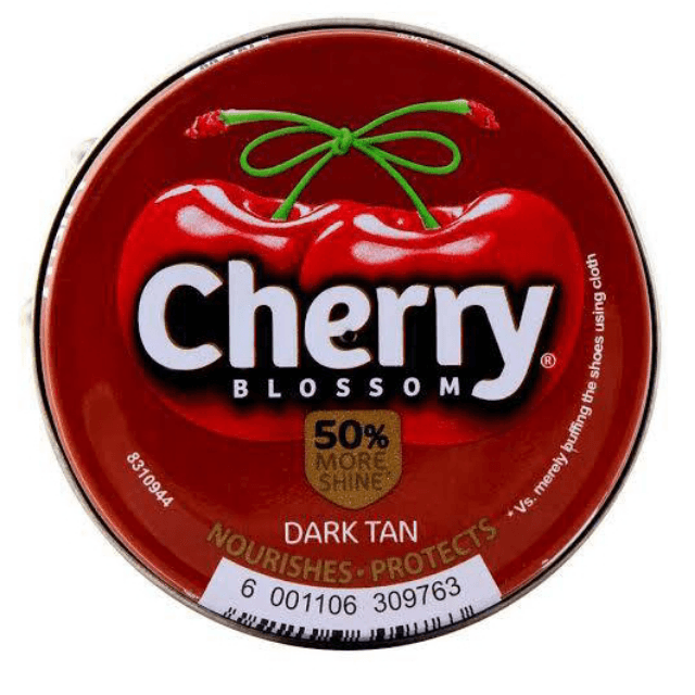 Cherry Blossom Shoe Polish Brown