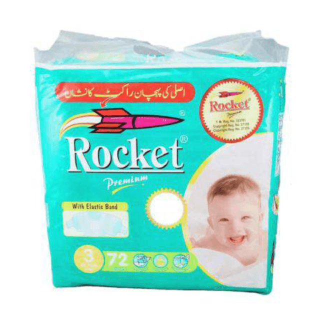 Rocket Premium Size 3 (72Pcs)