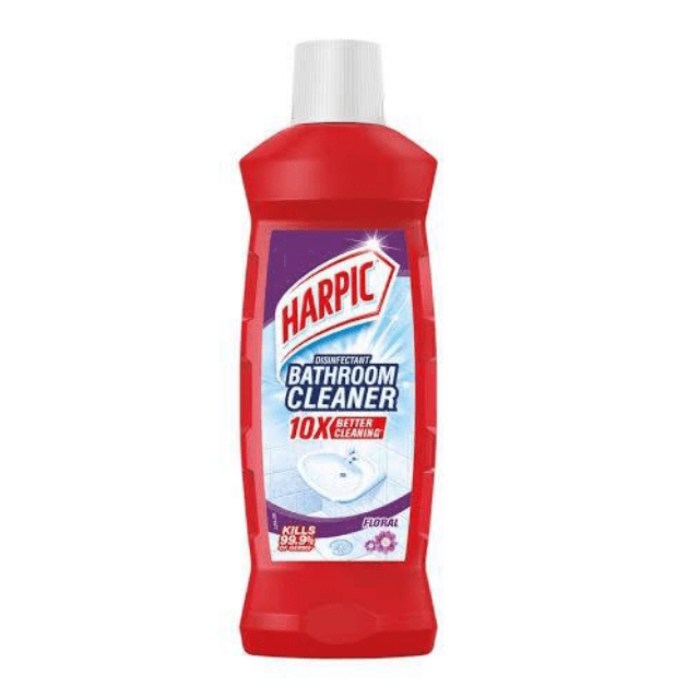 Harpic Bathroom Cleaner Red Floral