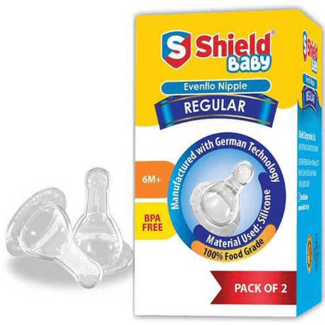 Shield Regular Nipple Pack of 2