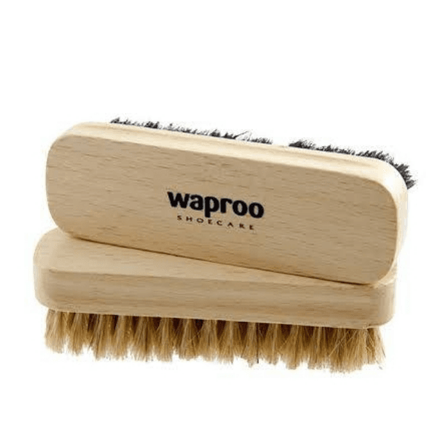 Shoe Brush Wooden Brown