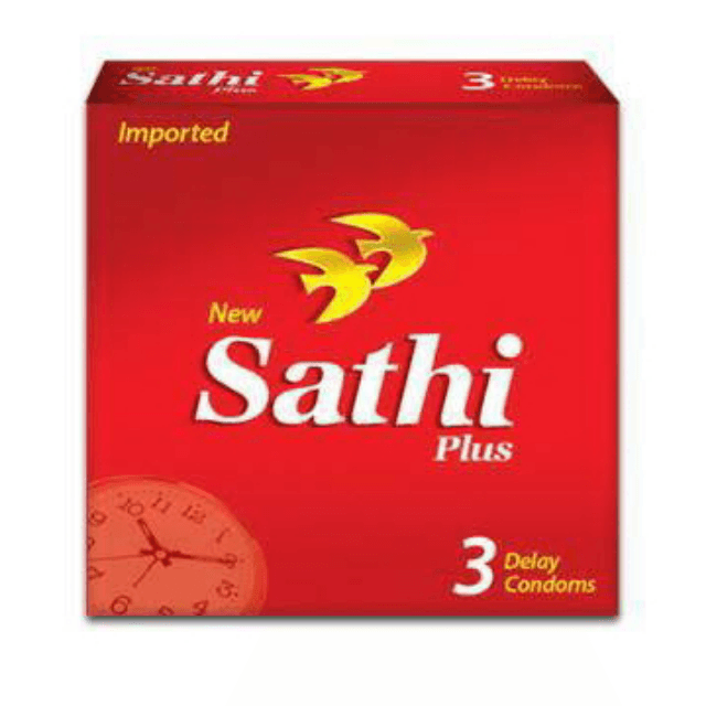 Sathi Plus 3 Delay Condoms