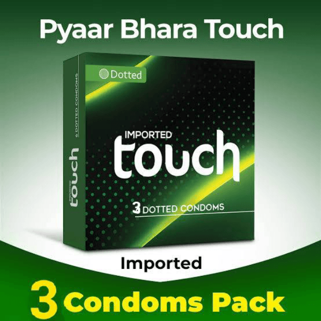 Touch 3 Dotted Condoms