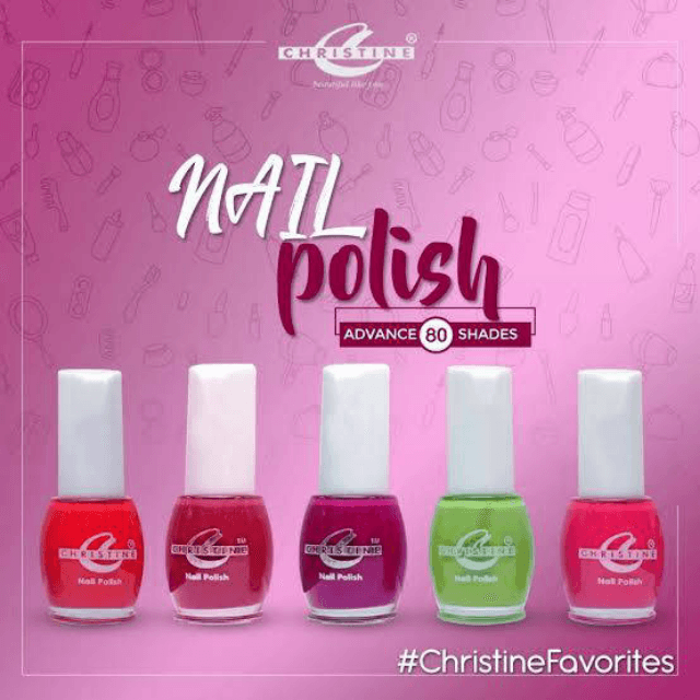 Christine Nail Polish All Colour