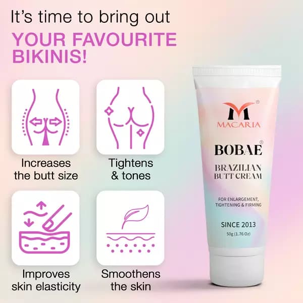 Bobae Brazilian Butt Cream, 50g